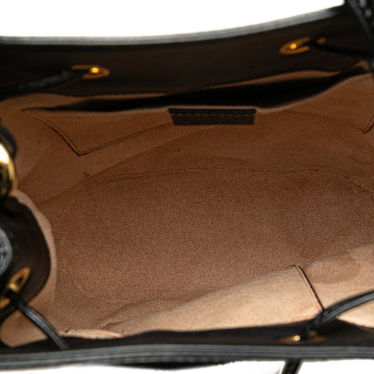 Gucci Small Suede Ophidia Bucket Zwart