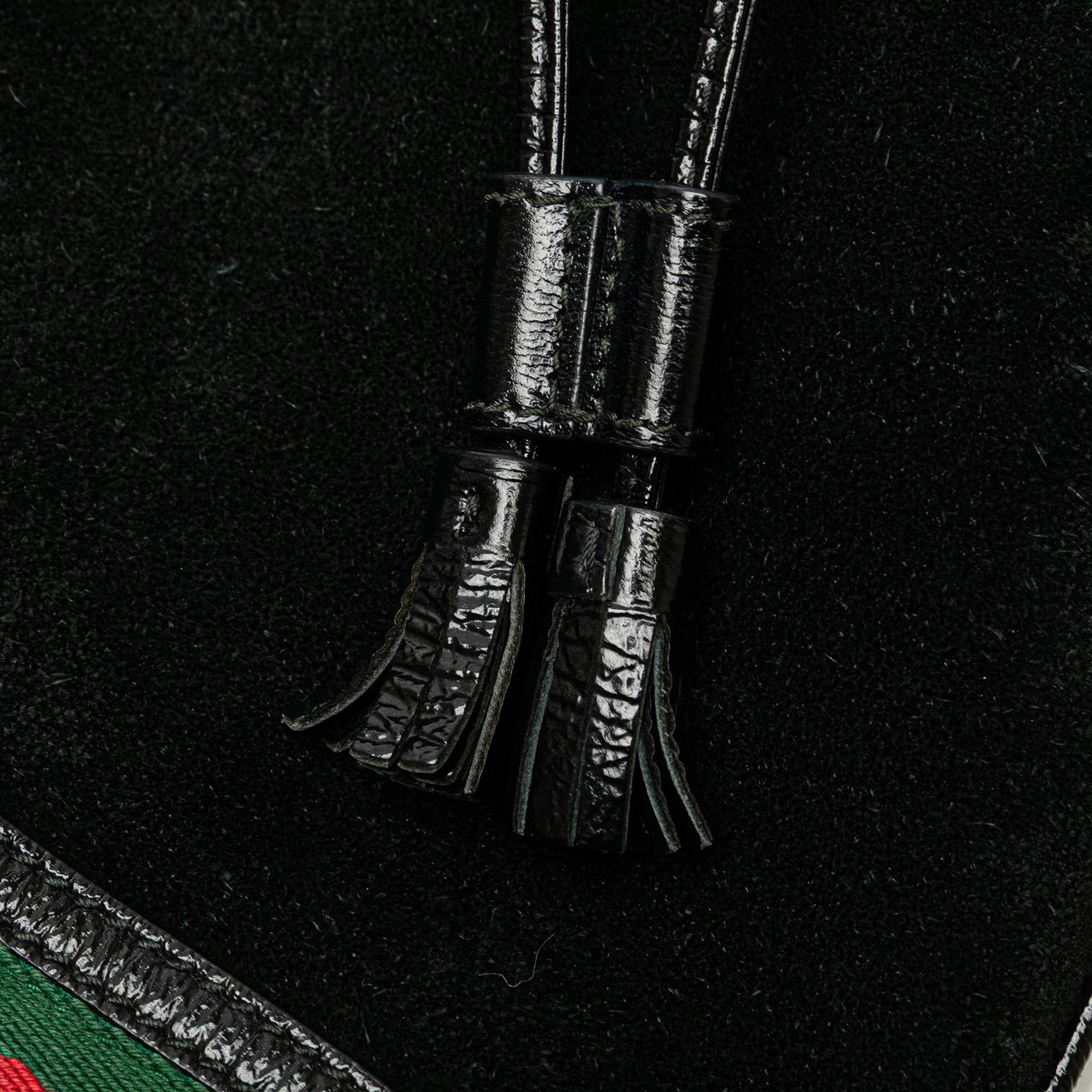 Gucci Small Suede Ophidia Bucket Zwart