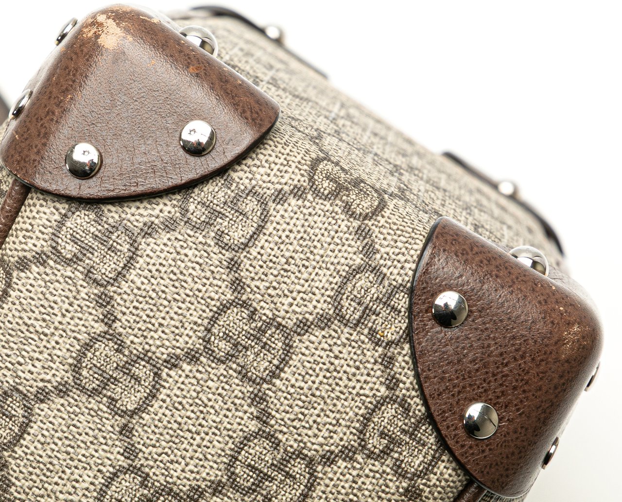 Gucci GG Supreme Soft Trunk Crossbody Bruin
