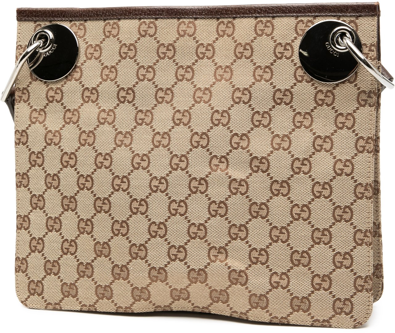 Gucci GG Canvas Eclipse Crossbody Bruin