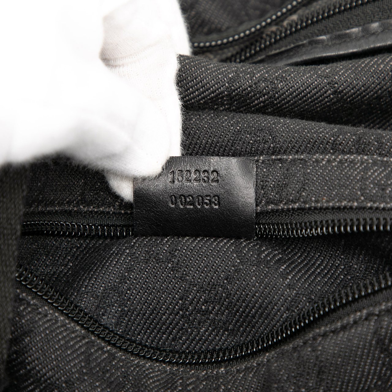 Gucci GG Denim Tote Grijs