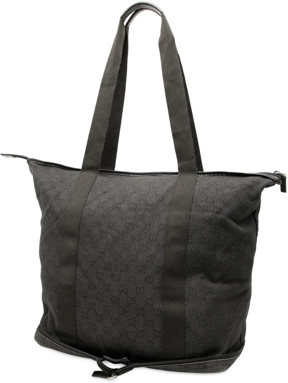 Gucci GG Denim Tote Grijs