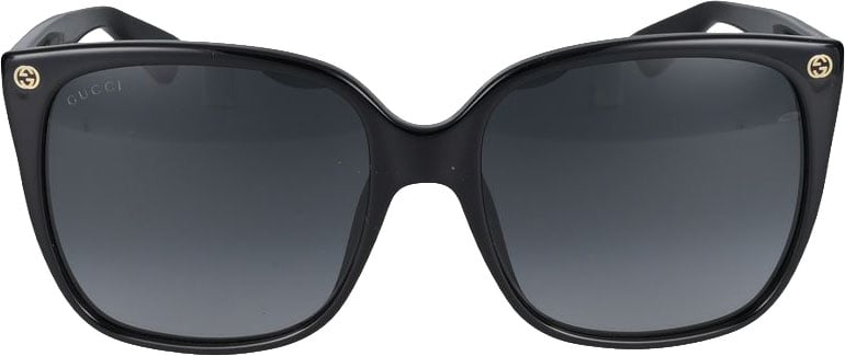 Gucci Sunglasses Gg0022S 001 Black Black Grey 57/18/140 Grijs