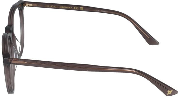 Gucci Eyeglasses GG0027O 012 Brown Brown Transpare 50/20/140 Maroon