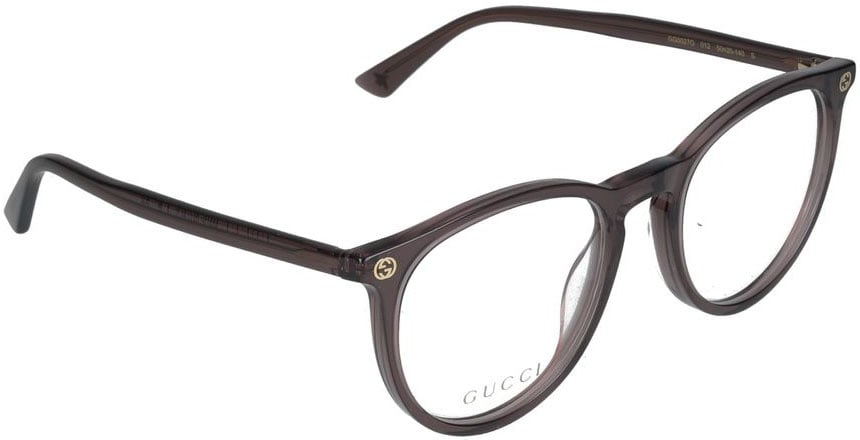 Gucci Eyeglasses GG0027O 012 Brown Brown Transpare 50/20/140 Maroon