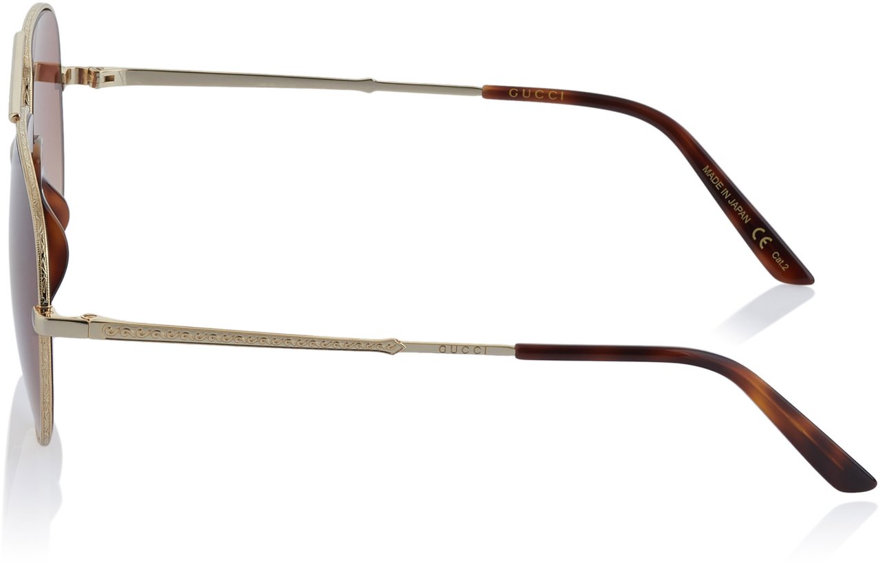 Gucci Gucci Sonnenbrille Goud