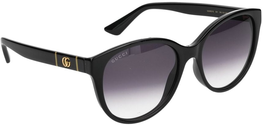 Gucci Sunglasses Gucci GG0631S 001 black black grey 56/18/145 Grijs
