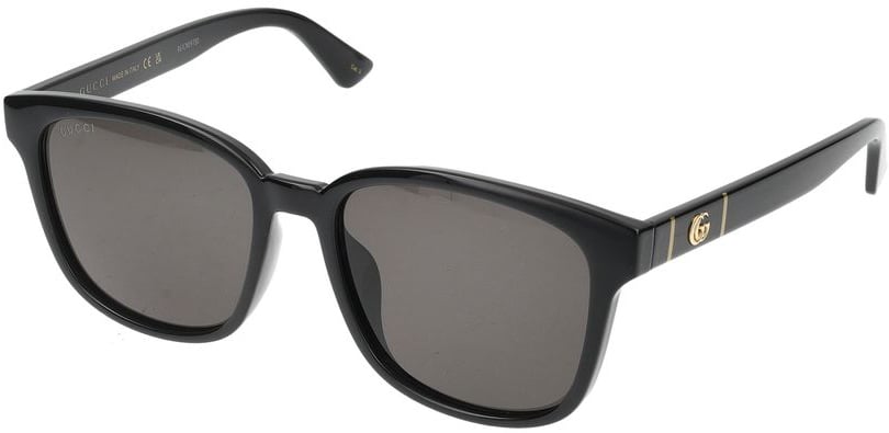 Gucci Sunglasses GG0637SK 001 black black grey 56/18/150 Grijs