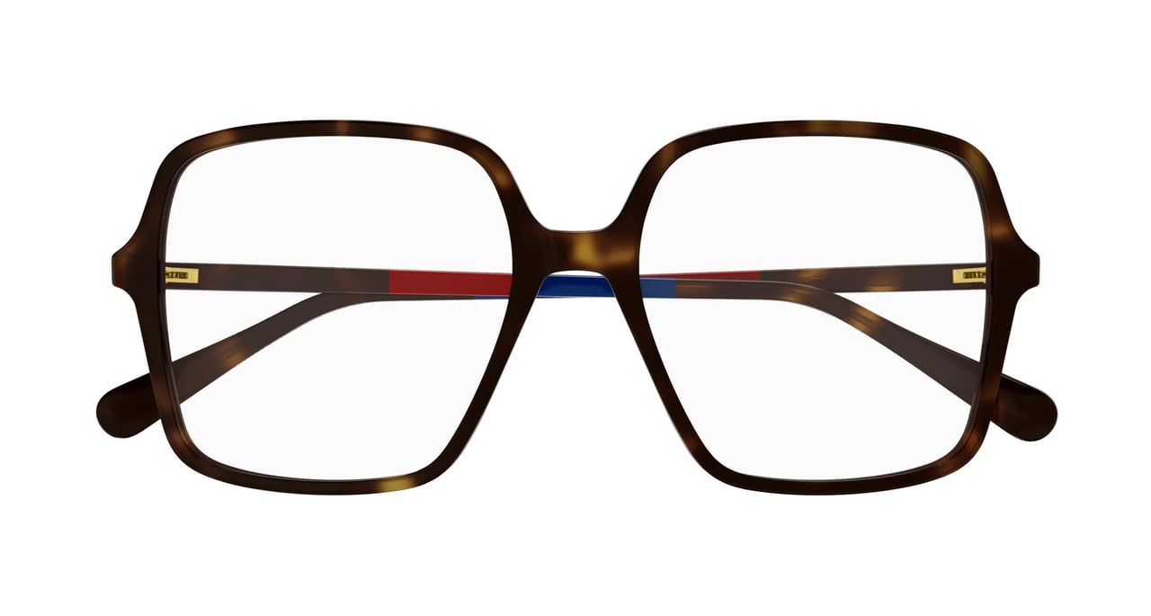 Gucci Eyeglasses Gucci GG1003O 009 Havana Havana Transpa 53/16/140 Wit
