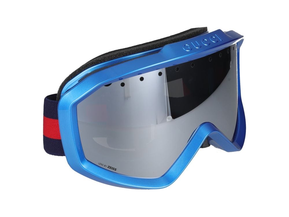 Gucci Sunglasses Gucci GG1210S 006 blue blue silver 99/1/1 Blauw
