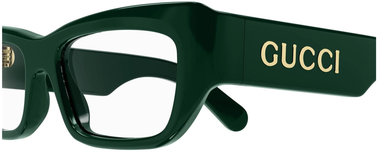 Gucci Eyeglasses Gucci GG1297O 002 blue blue transparent 53/18/135 Zwart