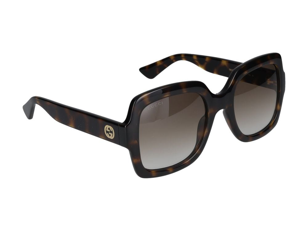 Gucci Brown GG1337S Square Sunglasses Grijs