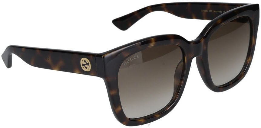 Gucci Sunglasses GG1338S 003 havana havana brown 54/19/140 Grijs