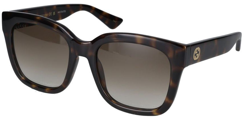 Gucci Sunglasses GG1338S 003 havana havana brown 54/19/140 Grijs