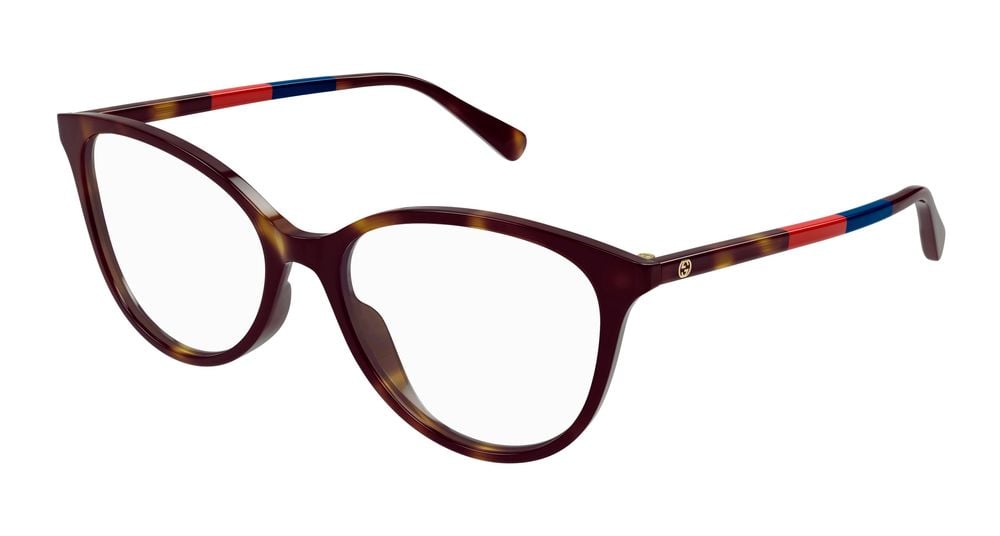 Gucci Eyeglasses GG1359O 006 Havana Havana Transpa 54/16/140 Wit