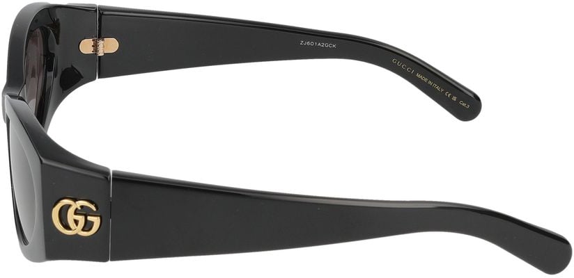 Gucci Sunglasses GG1401S 001 black black grey 53/19/130 Grijs