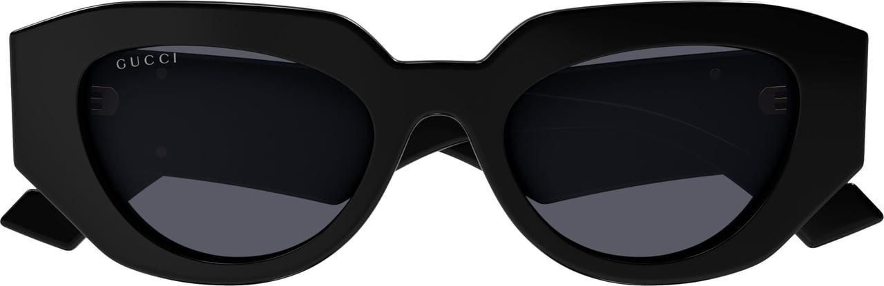 Gucci Sunglasses GG1421S 001 black black grey 51/20/145 Zwart