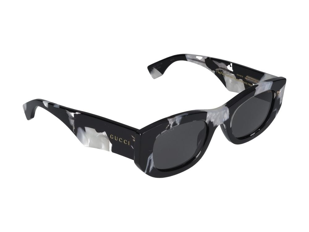 Gucci Sunglasses Gucci GG1627S 002 black black grey 51/22/145 Grijs
