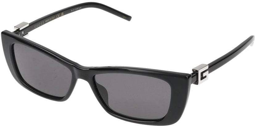 Gucci Sunglasses GG1681S 001 black black grey 53/14/140 Grijs