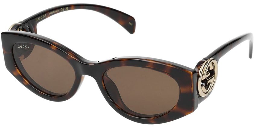 Gucci Sunglasses Gucci GG1691S 002 havana havana brown 54/19/145 Bruin