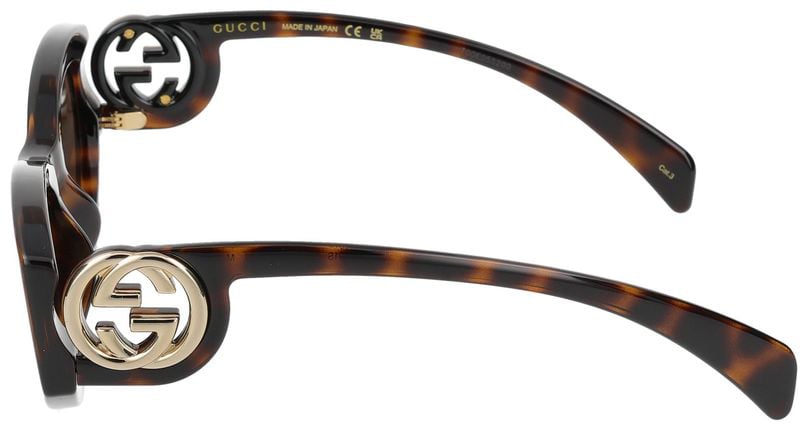 Gucci Sunglasses Gucci GG1691S 002 havana havana brown 54/19/145 Bruin