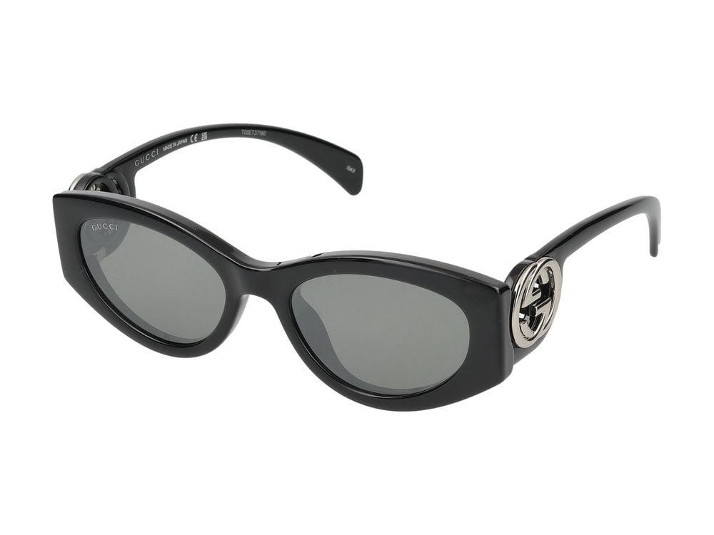 Gucci Sunglasses GG1691S 001 black black grey 54/19/145 Grijs