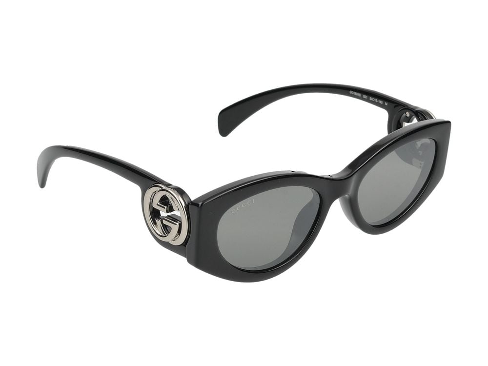 Gucci Sunglasses GG1691S 001 black black grey 54/19/145 Grijs