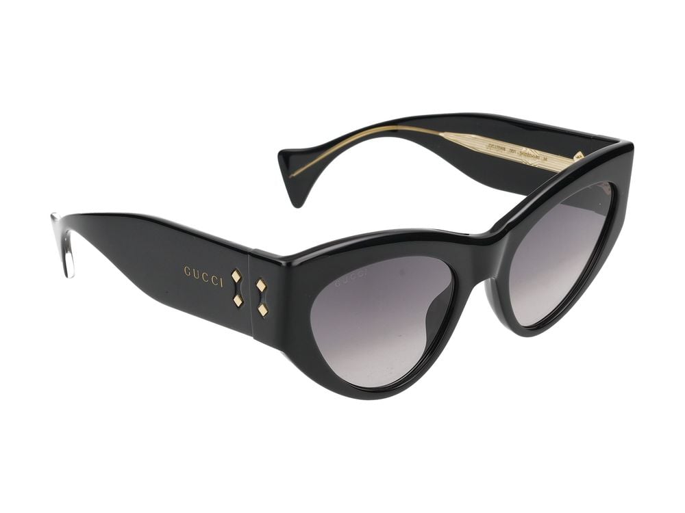 Gucci Sunglasses Gucci GG1704S 001 black black grey 54/20/140 Grijs
