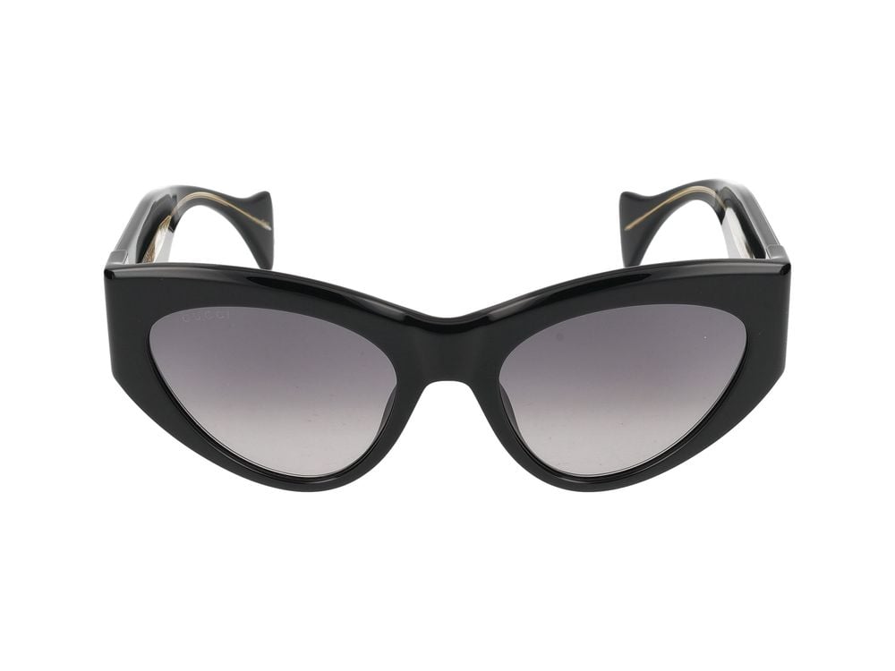 Gucci Sunglasses Gucci GG1704S 001 black black grey 54/20/140 Grijs
