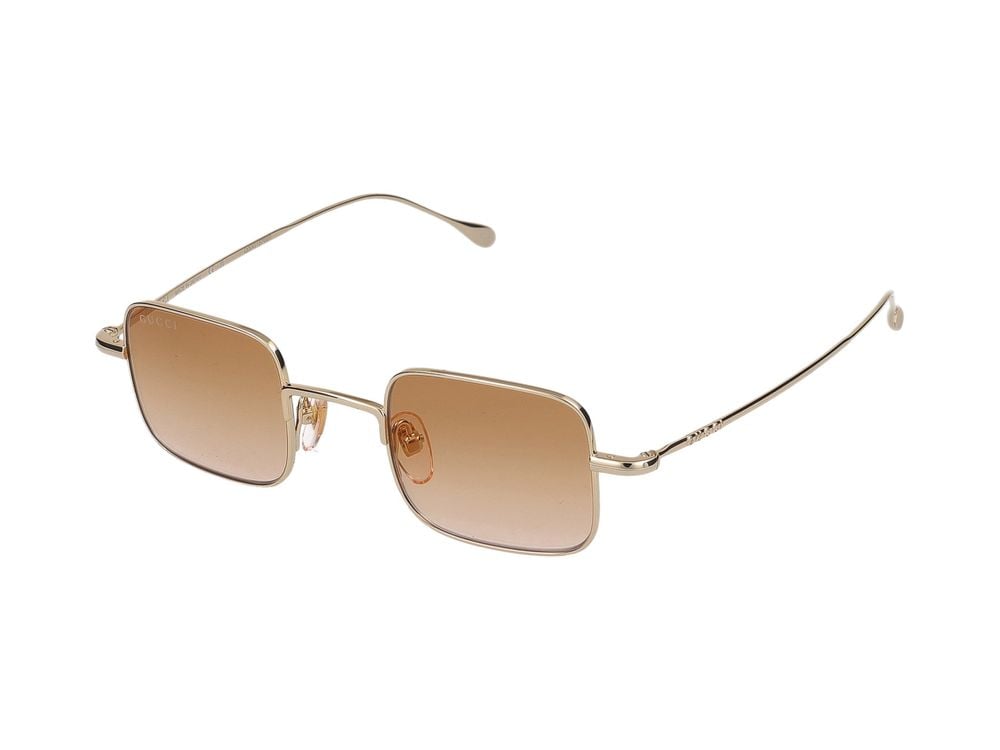 Gucci Sunglasses Gucci GG1813S 004 Gold Gold Orange 41/22/145 Neutraal