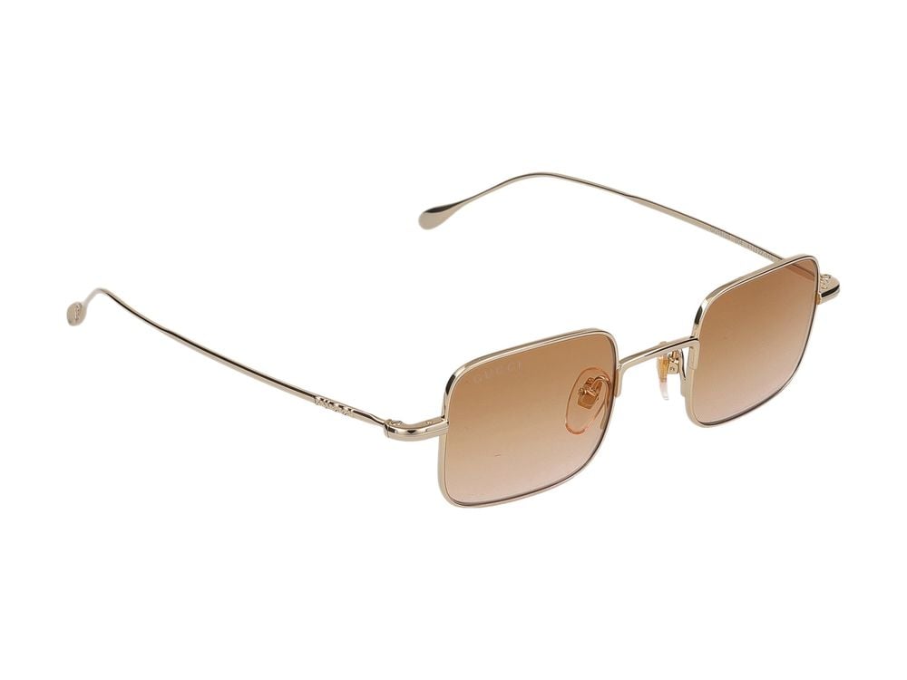 Gucci Sunglasses Gucci GG1813S 004 Gold Gold Orange 41/22/145 Neutraal