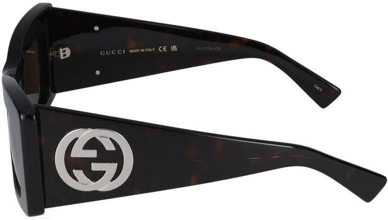 Gucci Sunglasses Gucci GG1842S 002 havana havana brown 53/17/140 Zwart