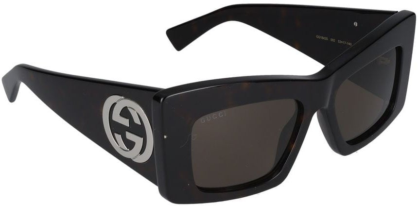 Gucci Sunglasses Gucci GG1842S 002 havana havana brown 53/17/140 Zwart