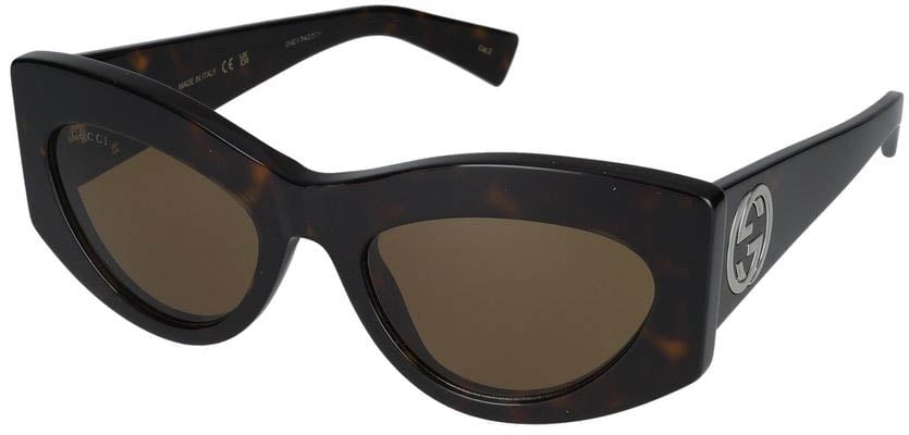 Gucci Sunglasses Gucci GG1843S 002 havana havana brown 53/20/140 Zwart