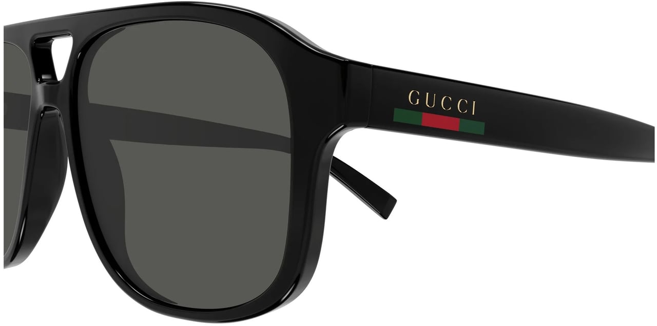 Gucci Sunglasses GG1856S 001 black black grey 57/15/145 Grijs