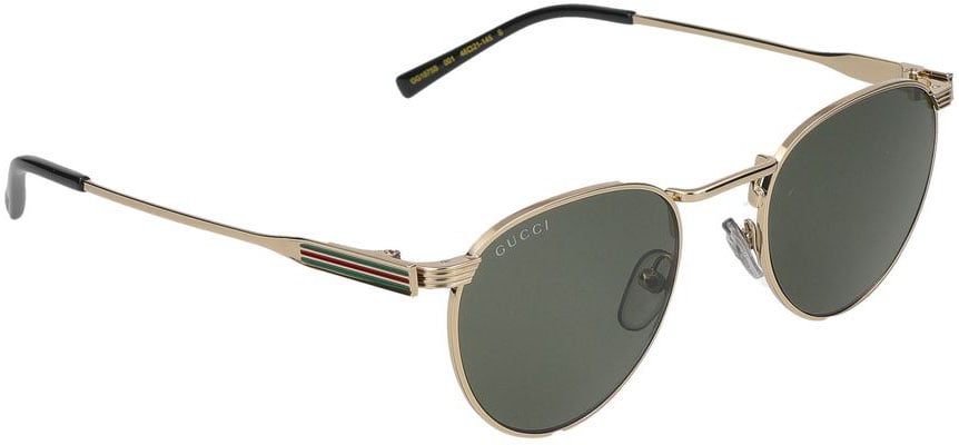 Gucci Sunglasses Gucci GG1875S 001 gold gold grey 48/21/145 Grijs