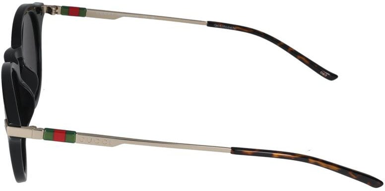 Gucci Sunglasses Gucci GG1890S 001 black gold grey 48/22/145 Grijs