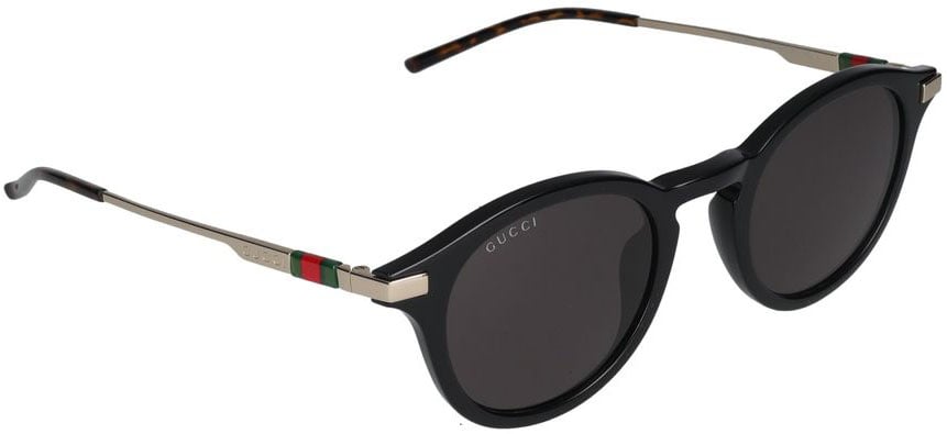 Gucci Sunglasses Gucci GG1890S 001 black gold grey 48/22/145 Grijs