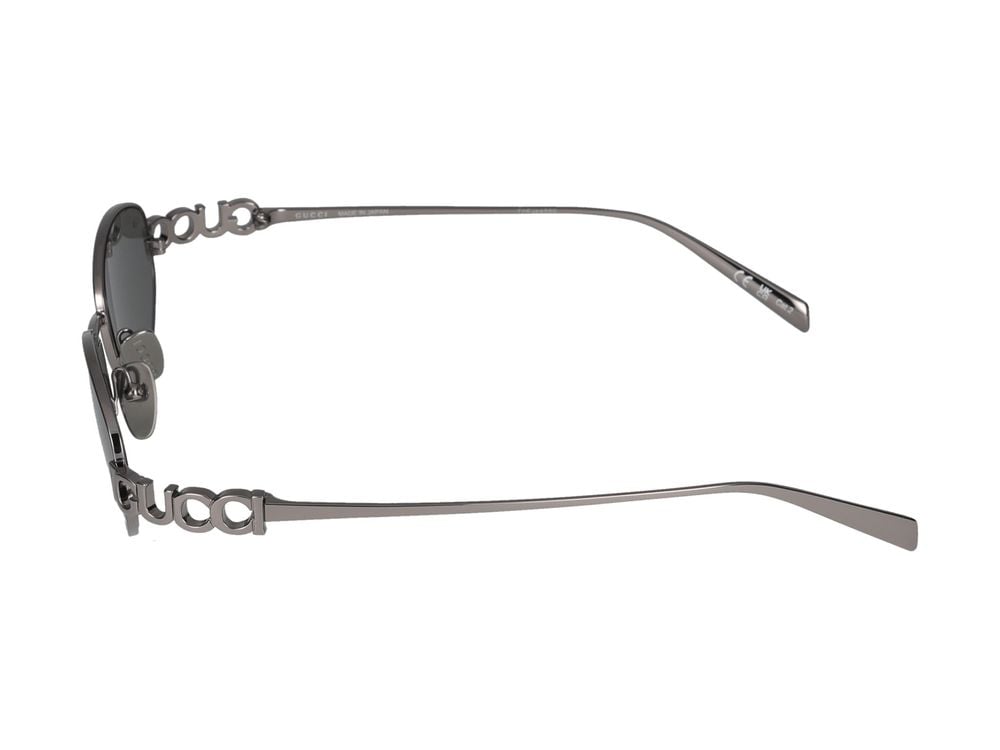 Gucci Sunglasses Gucci GG1935S 001 ruthenium ruthenium g 47/19/125 Grijs