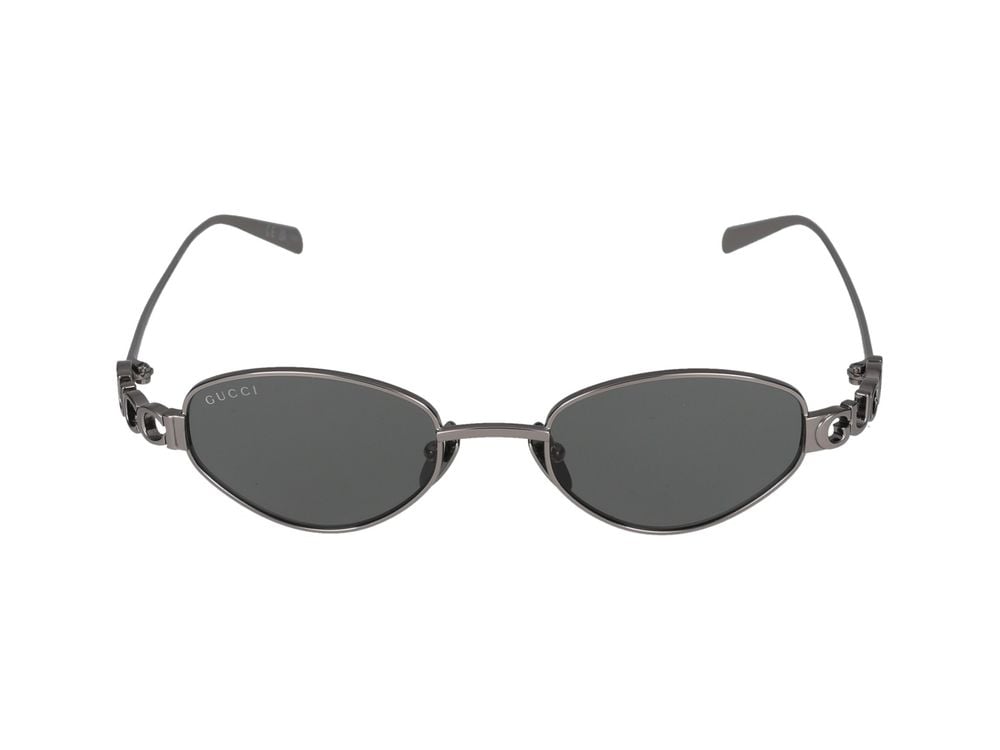 Gucci Sunglasses Gucci GG1935S 001 ruthenium ruthenium g 47/19/125 Grijs