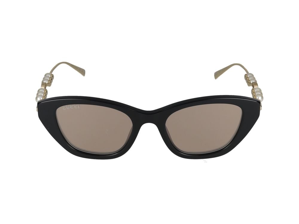 Gucci Sunglasses Gucci GG1968S 004 black gold brown 50/19/140 Neutraal