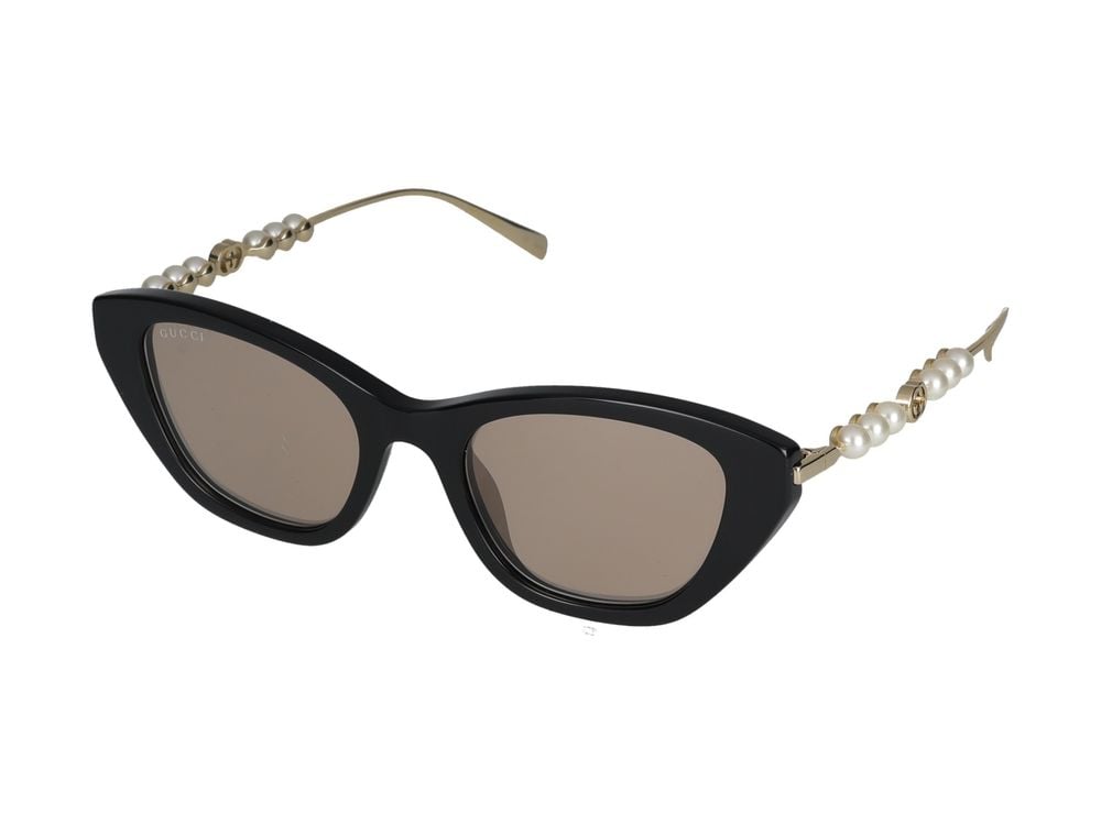 Gucci Sunglasses Gucci GG1968S 004 black gold brown 50/19/140 Neutraal