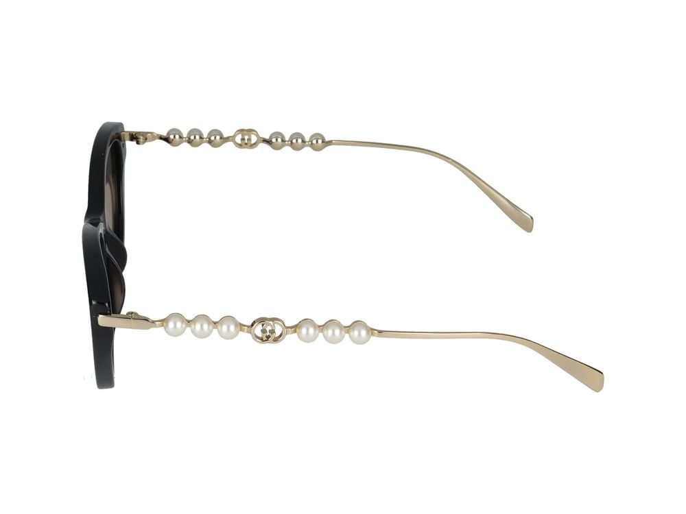 Gucci Sunglasses Gucci GG1968S 004 black gold brown 50/19/140 Neutraal