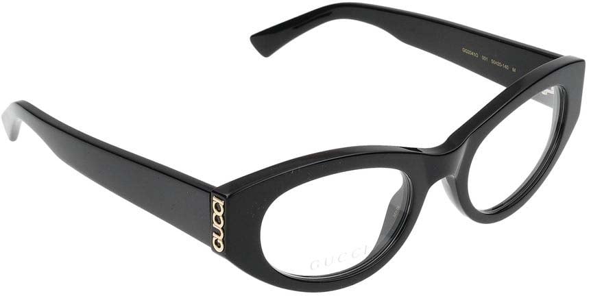 Gucci Eyeglasses GG2041O 001 black black transpare 50/20/140 Zwart