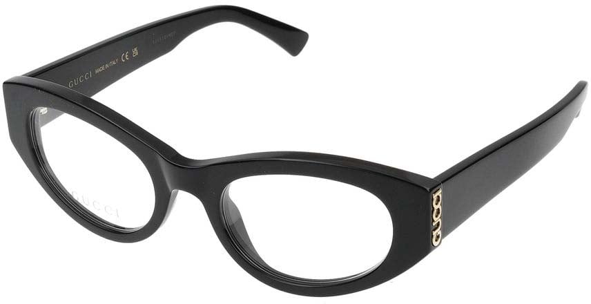 Gucci Eyeglasses GG2041O 001 black black transpare 50/20/140 Zwart