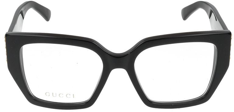 Gucci Eyeglasses GG2042O 001 black black transpare 53/18/140 Zwart