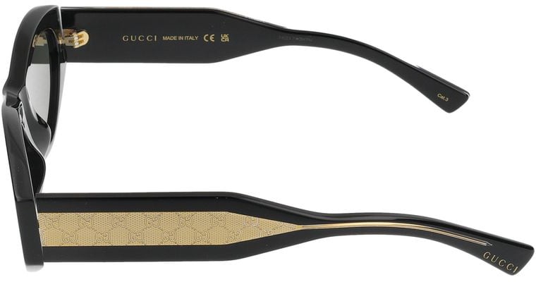 Gucci Sunglasses GG2065S 001 black black grey 52/23/140 Grijs