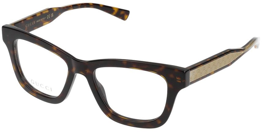 Gucci Eyeglasses GG2066O 002 havana havana transpa 49/17/140 Maroon