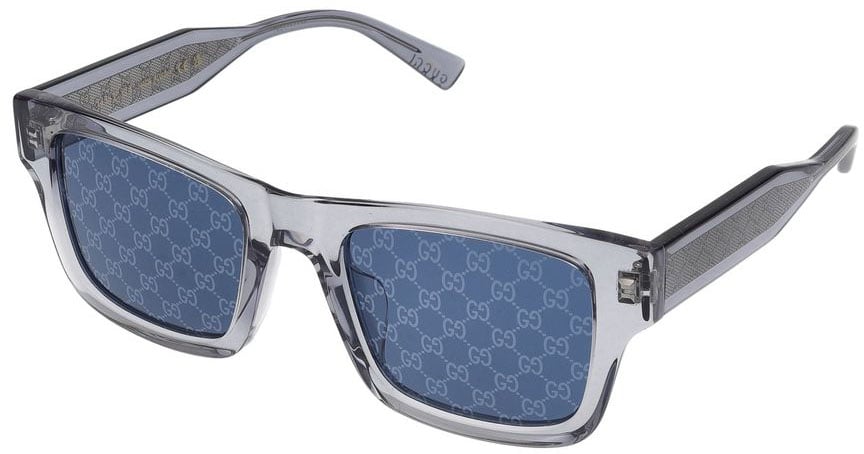 Gucci Sunglasses GG2072SA 004 grey grey blue 52/21/145 Blauw
