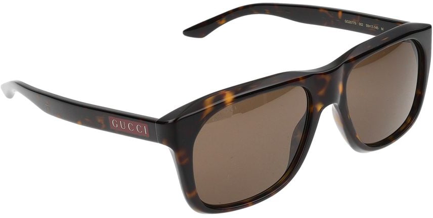 Gucci Sunglasses GG2077S 002 havana havana brown 55/17/145 Bruin